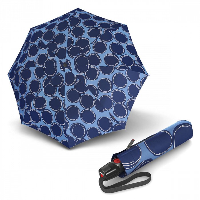 Knirps T.200 Medium Duomatic Cala Blue - dámský plně-automatický deštník