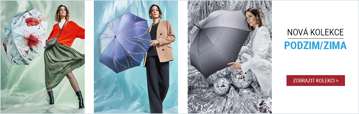 Nová kolekce deštníků podzim/zima 2023