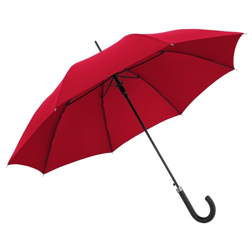 Doppler Bristol AC - holový vystřelovací deštník červená