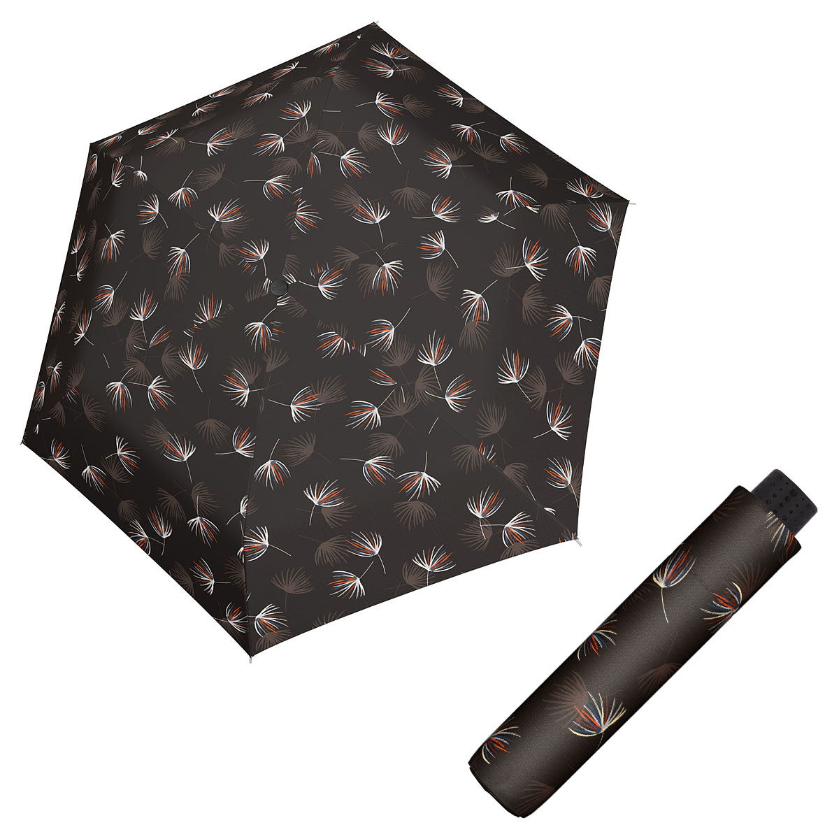 Doppler Havanna Fiber DESIRE - dámský ultralehký mini deštník hnědá