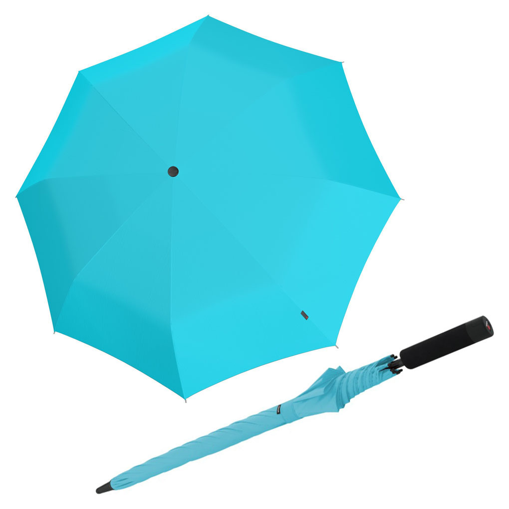 Knirps U.900 Ultra Light XXL Manual - unisex holový deštník světle modrá