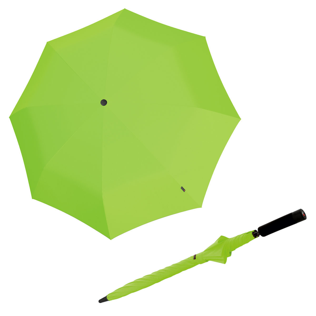 Knirps U.900 Ultra Light XXL Manual - unisex holový deštník světle zelená
