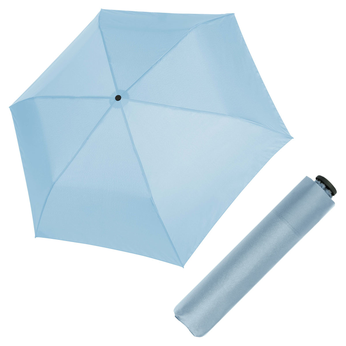 Doppler Zero99 - dámský skládací deštník světle modrá