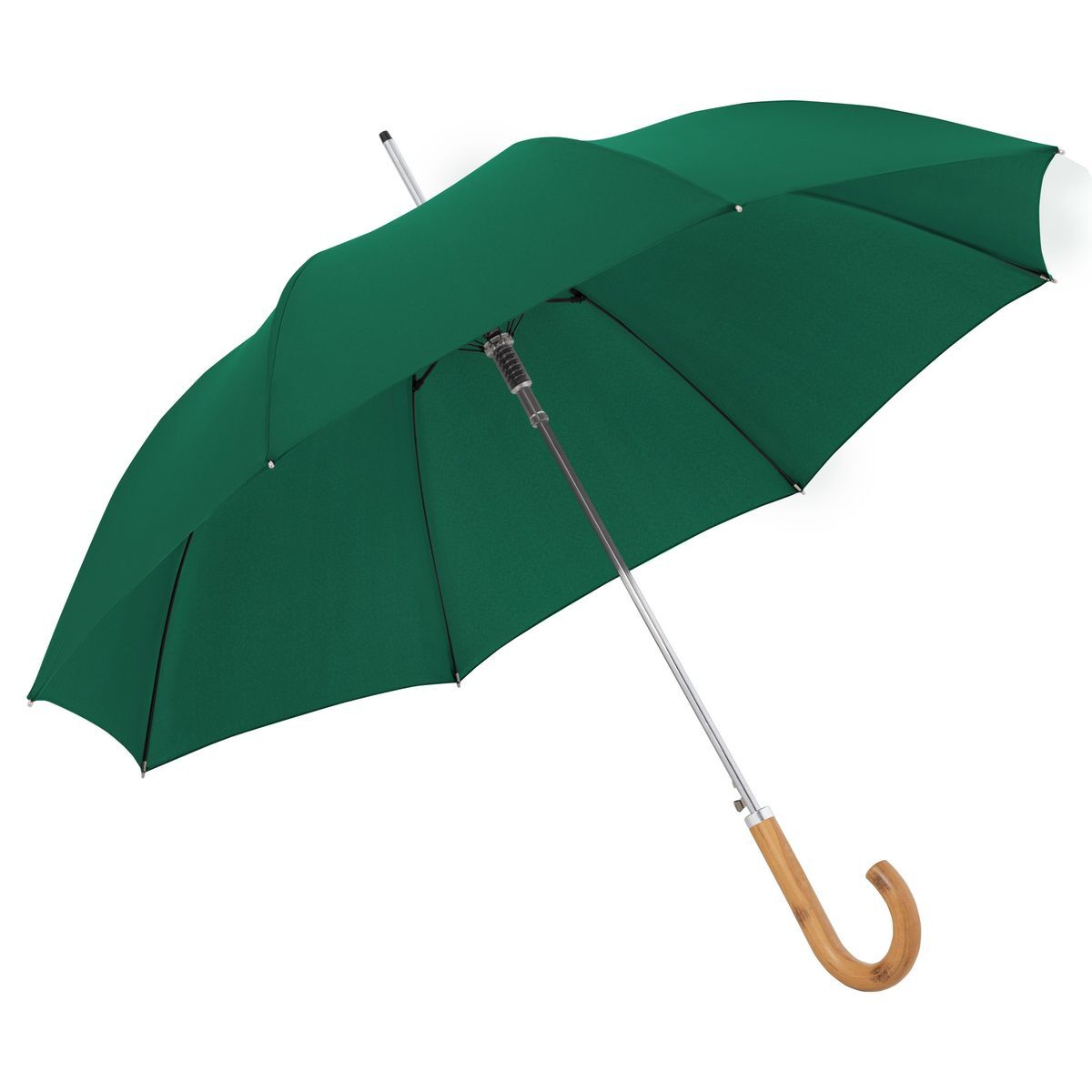 Doppler MIA Vienna Long AC - holový vystřelovací deštník tmavě zelená