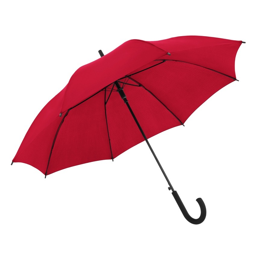 Derby Hit Stick AC - holový vystřelovací deštník červená
