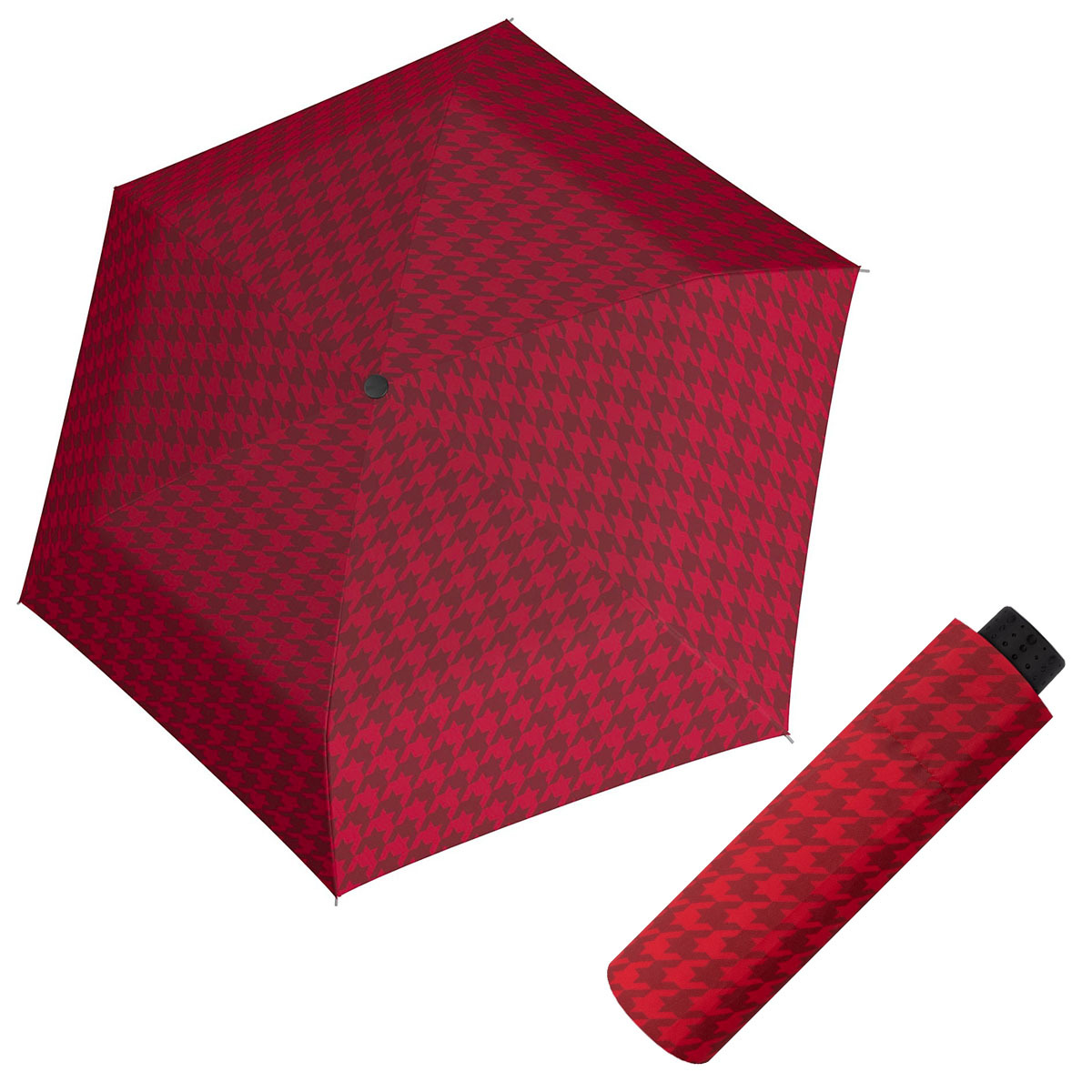 Doppler Havanna Fiber DENVER - dámský ultralehký mini deštník červená