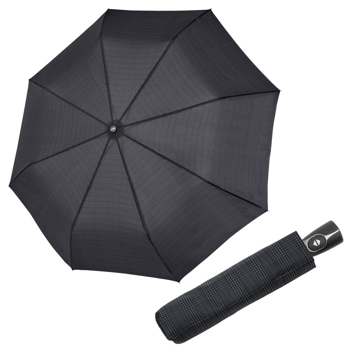 Doppler Magic Fiber vzor - pánský plně-automatický deštník káro