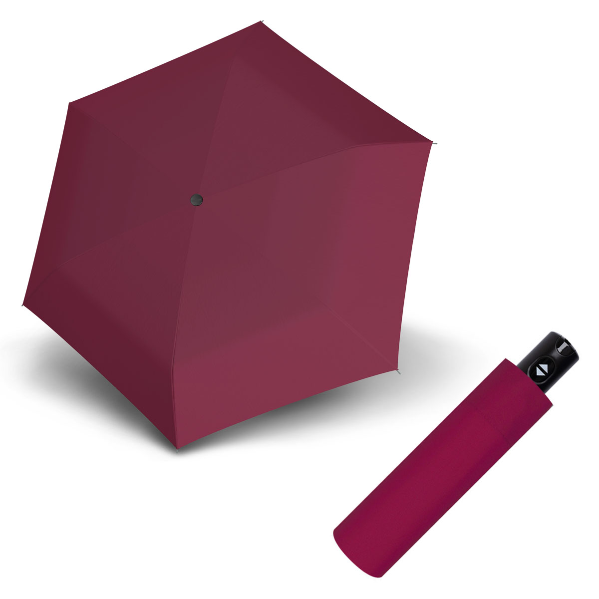Doppler Magic XS Carbonsteel 26 - dámský plně-automatický deštník vínová