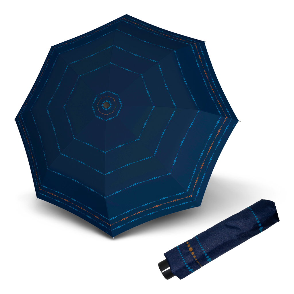 Doppler Mini Fiber SYDNEY - dámský skládací mechanický deštník modrá