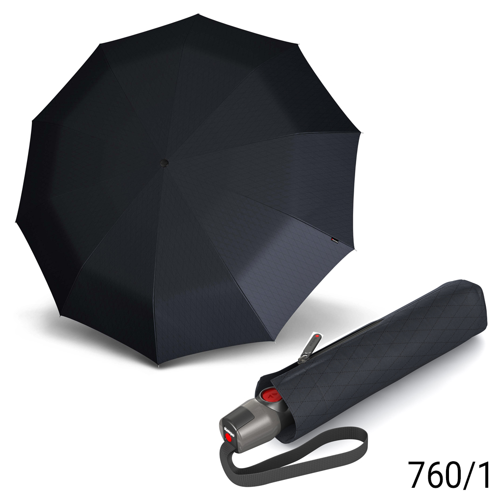 Knirps T.200 Medium Duomatic Men's Print 760 - pánský plně automatický deštník vzor 760/1
