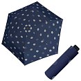 Doppler Havanna Fiber TIMELESS BLUE - dámský ultralehký mini deštník, puntíky