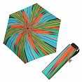 Doppler Mini Slim Carbonsteel FANTASY - dámský plochý skládací deštník, oranžový