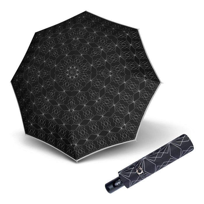 Doppler Magic Carbonsteel PARIS 
- dámský skládací plně-automatický deštník černá