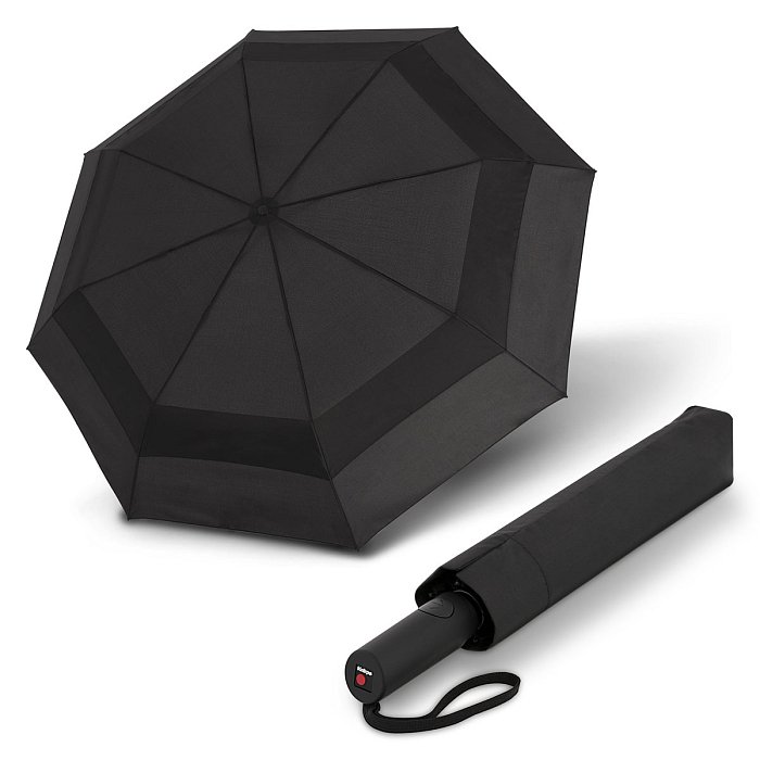 Knirps A.405 XXL Duomatic Vented Black - pánský plně automatický deštník