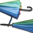 London Doppler Rainbow - holový duhový deštník, složený