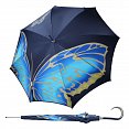 Luxusní deštník Elegance Butterfly Doppler Manufaktur, modrý