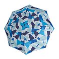 Doppler Mini Fiber Crush modrý - dámský skládací deštník