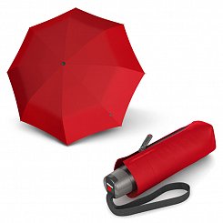 Dámský skládací mini deštník T.010 Small Manual Knirps, červený