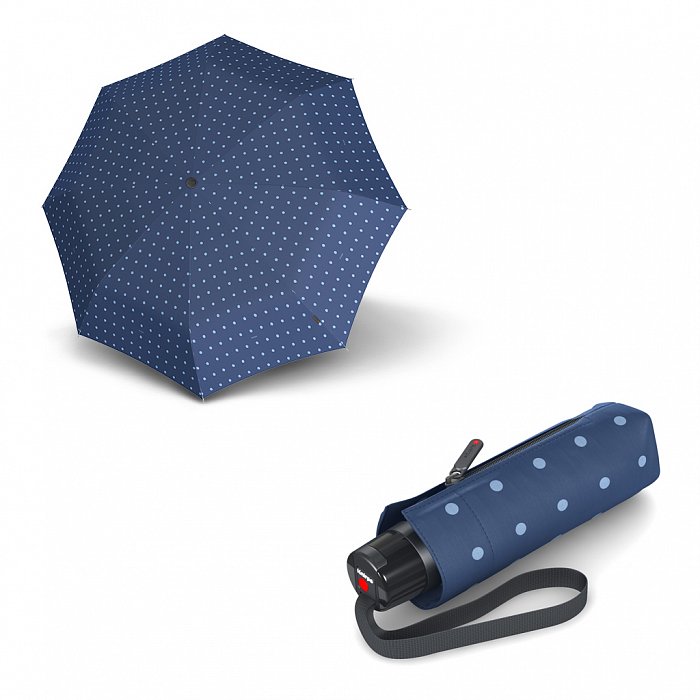 Knirps T.010 Small Manual Kelly Blue - dámský skládací mini deštník