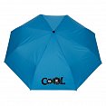 Doppler Kid's Mini Light Cool - světle modrý dětský deštník, otevřený