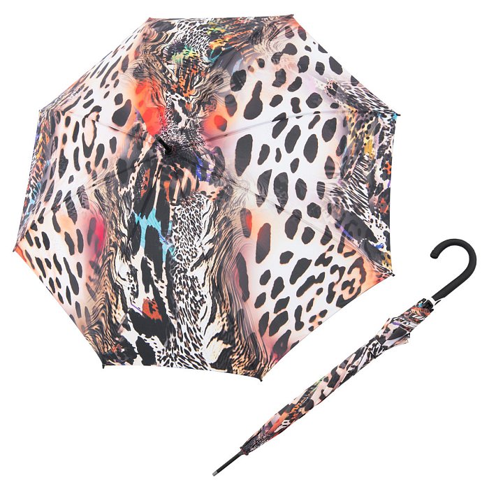 Doppler Fiber Flex AC Safari - dámský holový vystřelovací deštník
