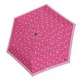 Knirps Rookie Manual Triple Pink - lehký skládací deštník