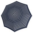 Doppler Magic Fiber TIMELESS BLUE - dámský plně-automatický deštník, proužky