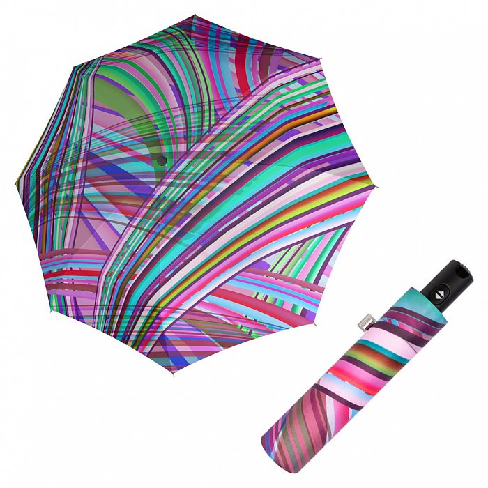 Doppler Magic Carbonsteel ILLUMINATION 01 - dámský skládací plně-automatický deštník