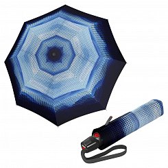 Knirps T.200 Medium Duomatic 2Dream Sky - dámský plně automatický deštník