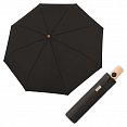 Doppler NATURE Magic - skládací plně-automatický udržitelný deštník, černý