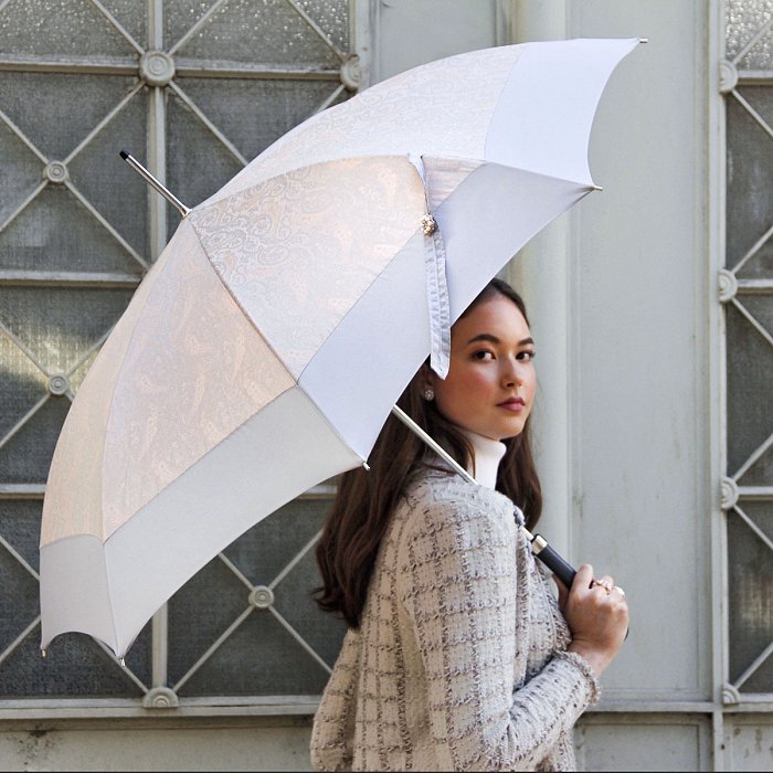 DOPPLER Manufaktur Elegance Maschalina + náušnice ZDARMA - luxusní dámský holový deštník