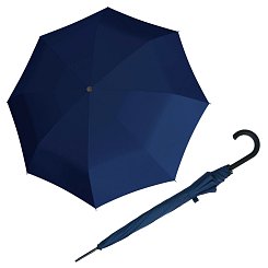 Derby Hit Long Automatic tmavě modrý - holový vystřelovací deštník