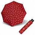 Doppler Mini Fiber SOUL - dámský skládací odlehčený deštník, červený