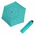 Doppler Havanna Fiber GLAMOUR - dámský ultralehký mini deštník, tyrkysový