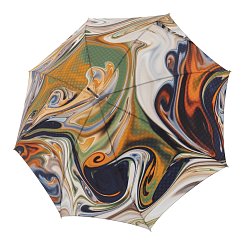 DOPPLER Manufaktur Elegance Boheme Marmo - luxusní dámský holový deštník