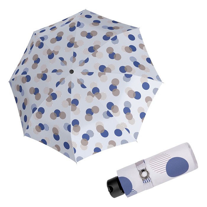 Doppler Mini XS Carbonsteel MOTION - dámský skládací deštník modrá