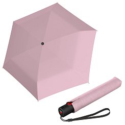 Knirps U.200 Medium Duomatic Rose - plně automatický deštník