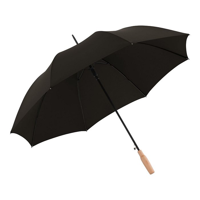 Doppler NATURE Stick AC - holový vystřelovací deštník, černý
