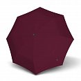 Knirps T.200 Medium Duomatic Bordeaux - dámský plně-automatický deštník, otevřený