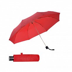 Doppler Alu Light Fiber červený - dámský mechanický deštník