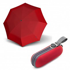 X1 Knirps - červený skládací deštník