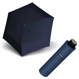 Doppler Havanna Fiber tmavě modrý - dámský ultralehký mini deštník