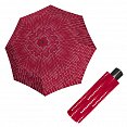 Doppler Mini Fiber GLAMOUR - dámský skládací mechanický deštník, červený