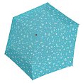 Doppler Zero Magic MINIMALY - dámský plně automatický deštník, tyrkysový