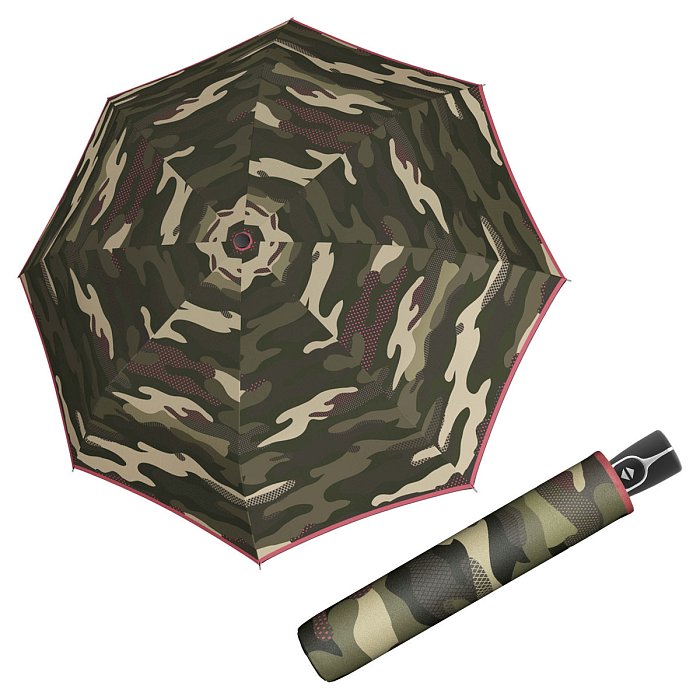 Doppler Magic Fiber CAMOUFLAGE - dámský plně-automatický deštník