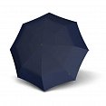 Dámský skládací mini deštník T.010 Small Manual Knirps, tmavě modrý - otevřený