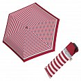 Doppler Mini Slim Carbonsteel DELIGHT - dámský plochý skládací deštník, červený
