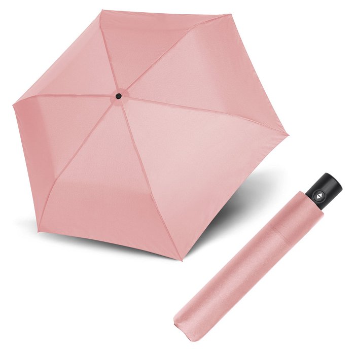 Doppler Zero Magic - dámský plně automatický deštník, růžový