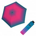 Doppler Havanna Fiber SPIRIT - dámský ultralehký mini deštník, modro-růžová