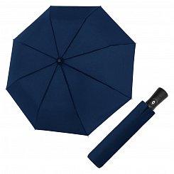 Doppler Magic Fiber Superstrong tmavě modrý - pánský plně-automatický deštník